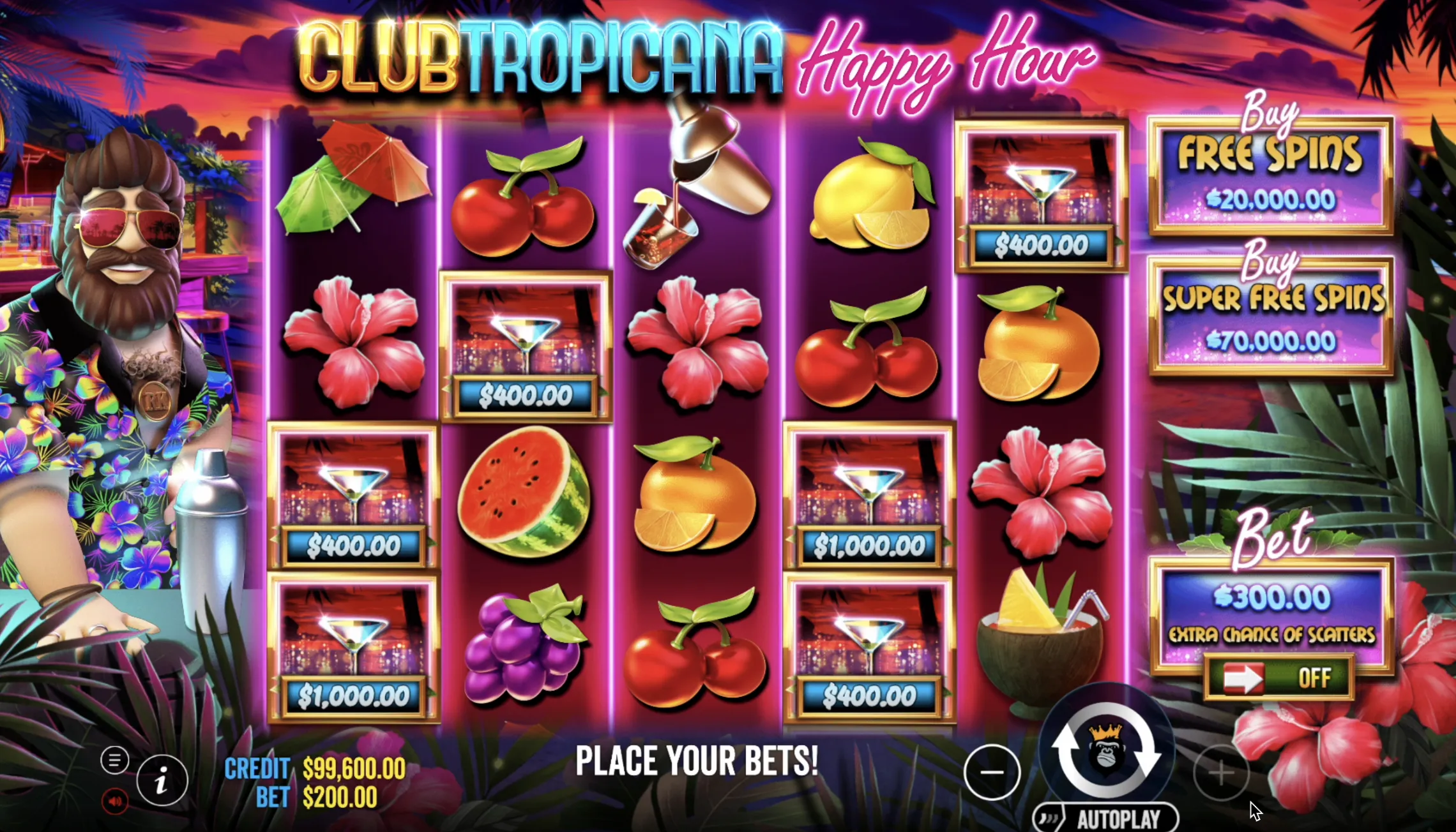 Club Tropicana - Happy Hour