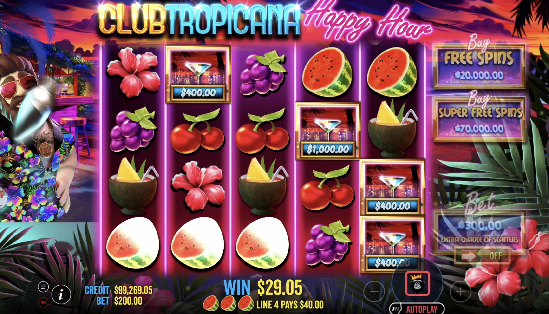 Club Tropicana - Happy Hour demo